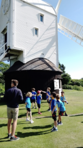 Beavers, Cubs and Scouts at the foot of the South Downs